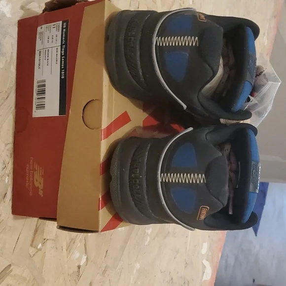 New Balance Numeric Tiago Lemos 1010 Size 11 Skate Shoes Tan/Blue/Black - Picture 4 of 5